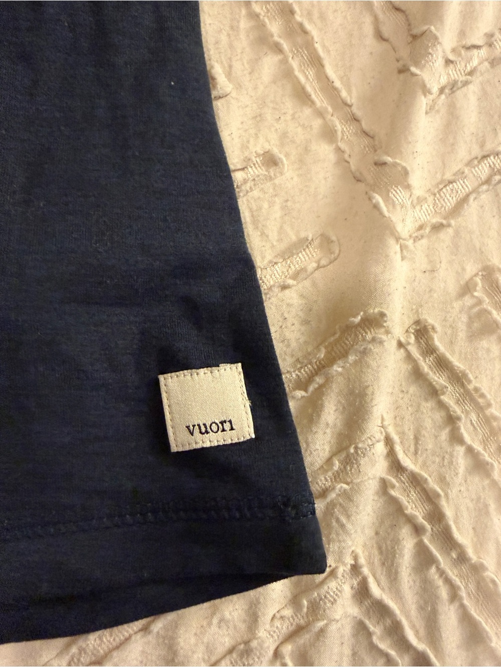 Vuori Deep Navy Racerback Performance Tank - Picture 2 of 4